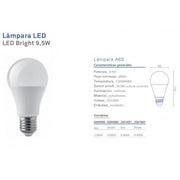 Imagen de Ampolleta LED A65 Clásica 15W/3000K E-27 Megabright disponible para compra online en Chile