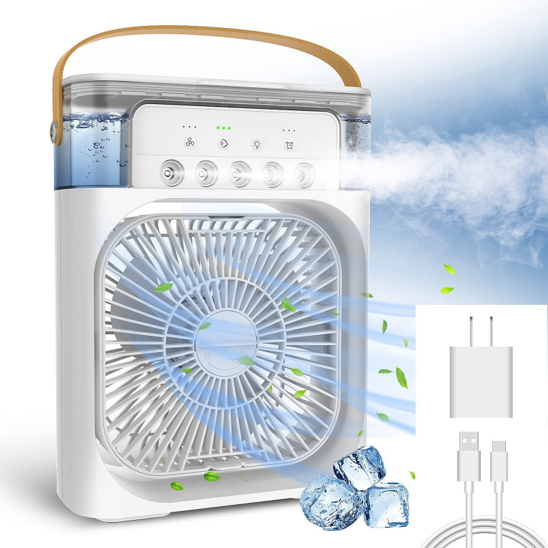 Aire acondicionado portatil con tanque enfriador 600ml