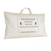 Almohada de Pluma FLORENTINO 50x90 1.600 grs.