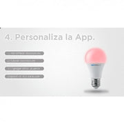 Imagen de Amp. LED Smart Bright A60 10w E-27WIFI. Megabright