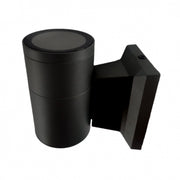 Apliqué led exterior negro modelo kapelle cilindro ip54 simple porta gu10 para iluminación disponible online en El Container