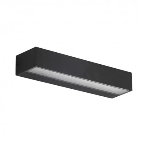 Aplique unidireccional led negro