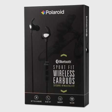 Audifono Bluetooth Polaroid Sport Fit Azul