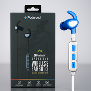 Imagen de Audifono Bluetooth Polaroid Sport Fit Azul para hogar u oficina disponible online