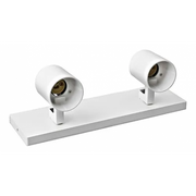 Barra Sobrepuesta Doble Gu-10 Blanco Mate P2 Megabright para iluminación disponible online en El Container