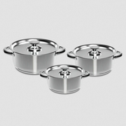 Imagen de Batería De Cocina 6 Piezas Acero Inoxidable 420-6Ss disponible para compra online