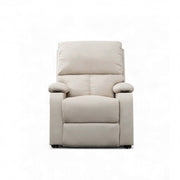 Bergere Reclinable Ibiza Leather Crema