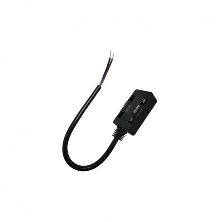 CONECTOR RIEL FLEXIBLE 48V NEGRO MODELO CYGNUS KONNERGIE para iluminación disponible online en El Container
