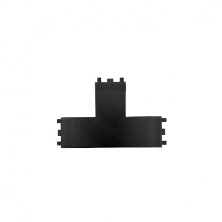 CONECTOR T RIEL NEGRO 48V MODELO CYGNUS KONNERGIE para iluminación disponible online en El Container
