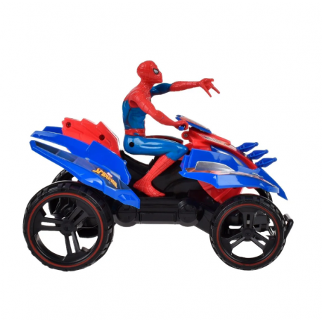 Cuatrimoto R/C con Figura Spiderman