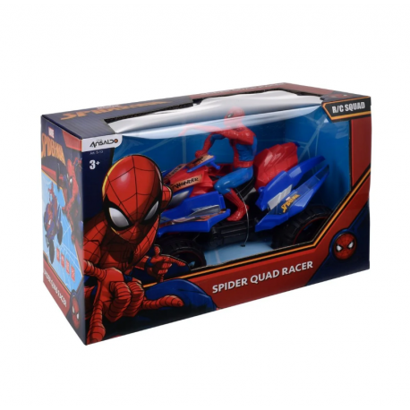 Cuatrimoto R/C con Figura Spiderman