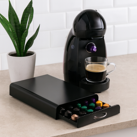 Cajon Organizador de 60 Capsulas Nespresso