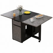 Comedor plegable Nordico Gris para 4 personas