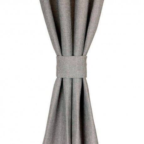 Cortina Argollas KIKAR 1.40 X 2.25 Gris Claro