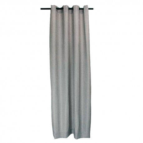 Cortina Argollas KIKAR 1.40 X 2.25 Gris Claro