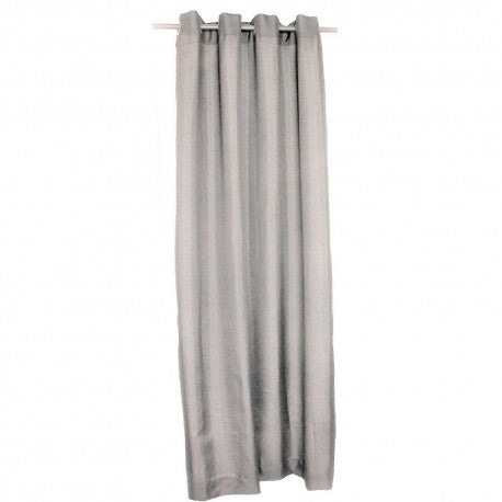 Cortina Argollas MATI 140X225 cm Gris Claro. Masel