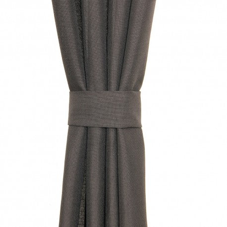 Cortina Argollas MATI 140X225 cm Gris Oscuro. Masel