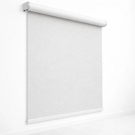 Cortina Roller Blackout Gris Jaspeado Biancobelo - 90x240cm El Container