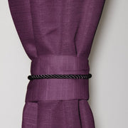 Cortina set Barbara 8 pzas. 1.40 x 2.25 cm Morado. Masel