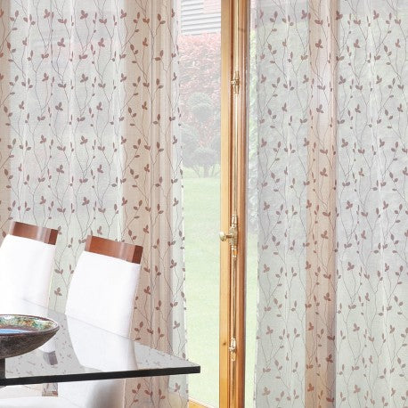 Cortinas Argollas Set Teresita 1.40 X 2.25 cm Rosado. Masel