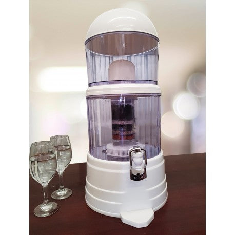 Dispensador y filtro de agua de 16L