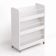 Estanteria con ruedas 3 niveles blanca