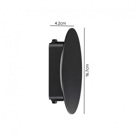 FOCO APLIQUE 12W RIEL 48V 4000K CYGNUS KONNERGIE