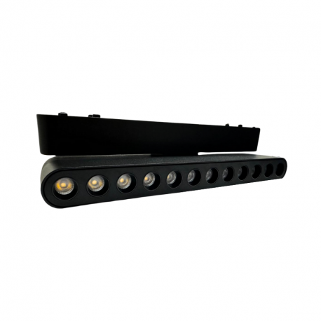 FOCO RIEL MAGNETICO 24 RETRACTIL 12W 48V 3000K CYGNUS KONNERGIE