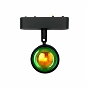 FOCO RIEL MAGNETICO LUPA 10W 48V ROSA AMARILLO CYGNUS KONNERGIE