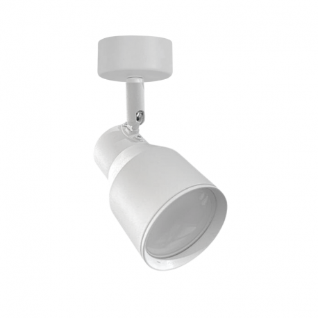 Foco porta gu10 blanco sobrepuesto led modelo híades