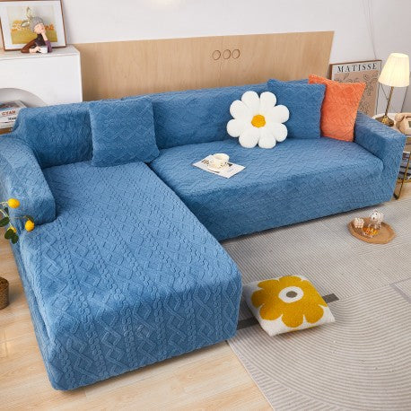 Funda para Sofa Nordica Azul en L""