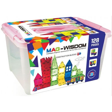 Juegos 3D Mag Wisdom. Set 128 pcs El Container
