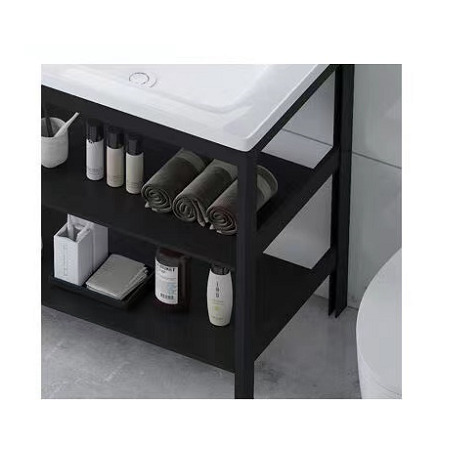 Kit mueble vanitorio mas espejo de baño
