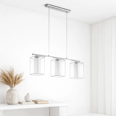 Lampara de colgar Loncino 3 luces