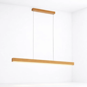 Lampara techo led Camacho wood