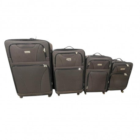 Maletas de Viaje 4 Ruedas. Juego 4 unidades Coffee 490