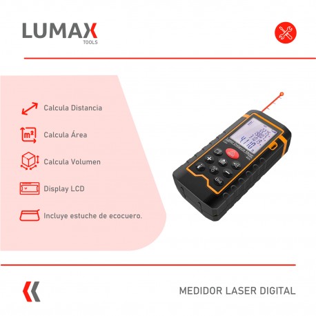 Medidor Distancia Laser Lumax