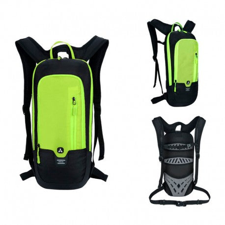 Mochila Hidratación Ciclista Verde