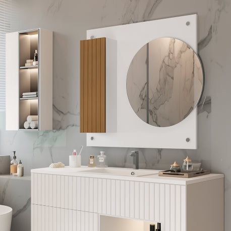 Mueble Espejo Morpheu Blanco Madera para muebles disponible online en El Container