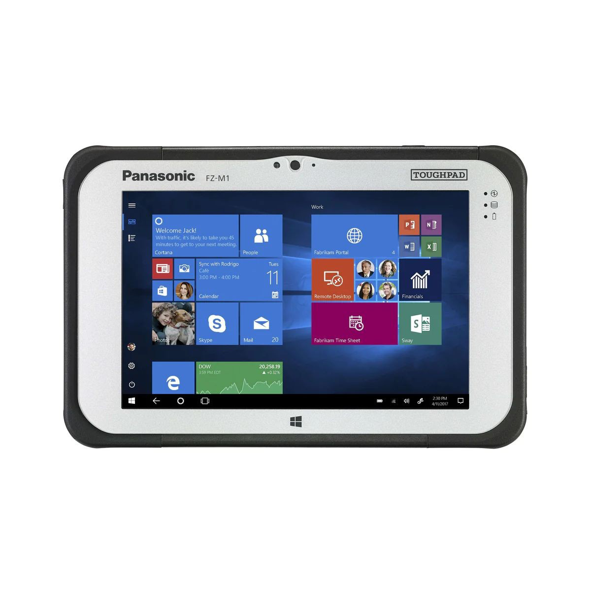 Notebook Tablet Panasonic Toughpad FZ-M1 Intel Core i5 8GB RAM 256GB SSD