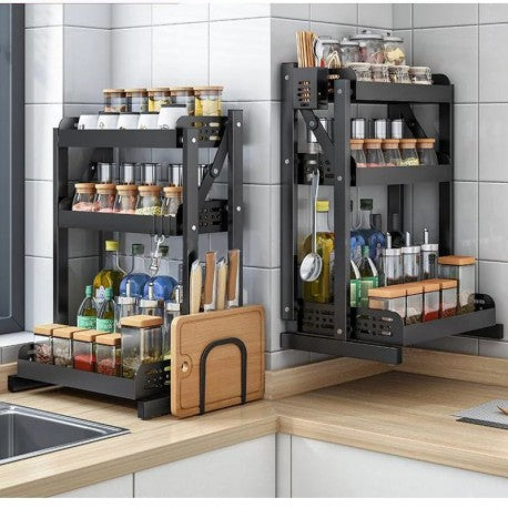 Organizador acero inoxidable 3 niveles LFSR022
