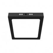 PANEL SOBREPUESTO NEGRO PRO CUADRADO 18W NEUTRO 4000K KONNERGIE para iluminación disponible online en El Container
