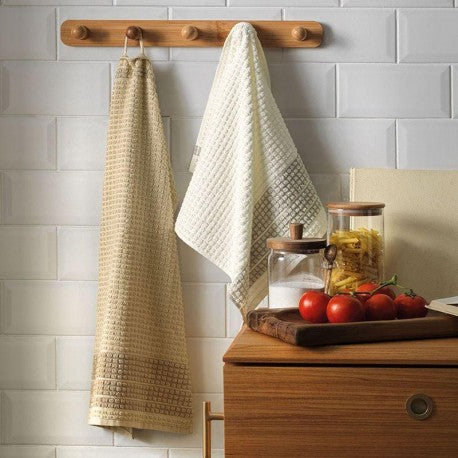 Paño de Cocina Karsten Oil Blanco 46x65 cm Algodón Alta Absorción Uso Diario El Container