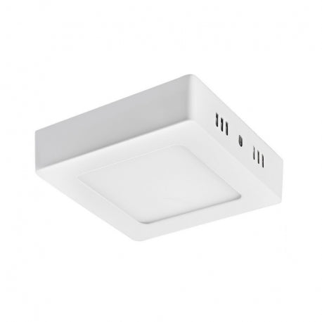 Panel sobrepuesto pro cuadrado 6w calido 3000k para iluminación disponible online en El Container