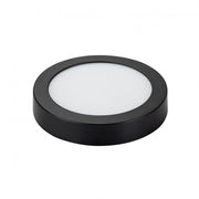 Panel sobrepuesto pro negro redondo 24w neutro 4000k para iluminación disponible online en El Container