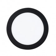 Panel sobrepuesto pro negro redondo 6w frio 6000k para iluminación disponible online en El Container