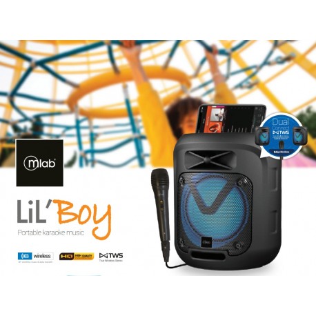 Parlante Karaoke LIL Boy MLAB
