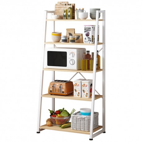 Rack Multiuso 5 Niveles Ligth Wood