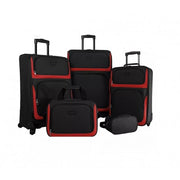 Maletas Chaps Alvaston. Juego 5 piezas Black/Red 2037S03