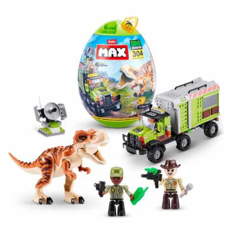 Imagen de Set 310 Bloques Max Dino Escape En Huevo De Zuru para hogar u oficina disponible online